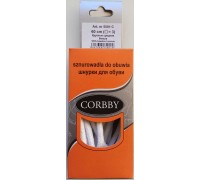 Шнурки средние круглые 60 см Corbby