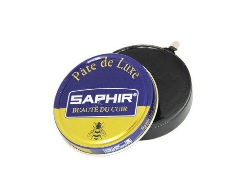 Saphir крем для гладкой кожи Pate de luxe, 50 мл, железная банка