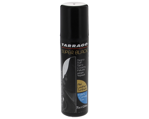 Tarrago жидкая краска для кожи и текстиля Super BLACK, 75 мл